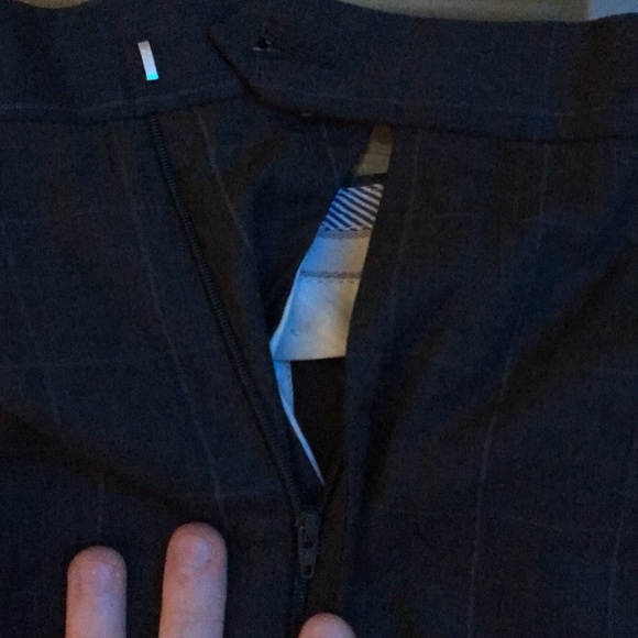 Grey Patterned Men’s Pants - Picture 2 of 4